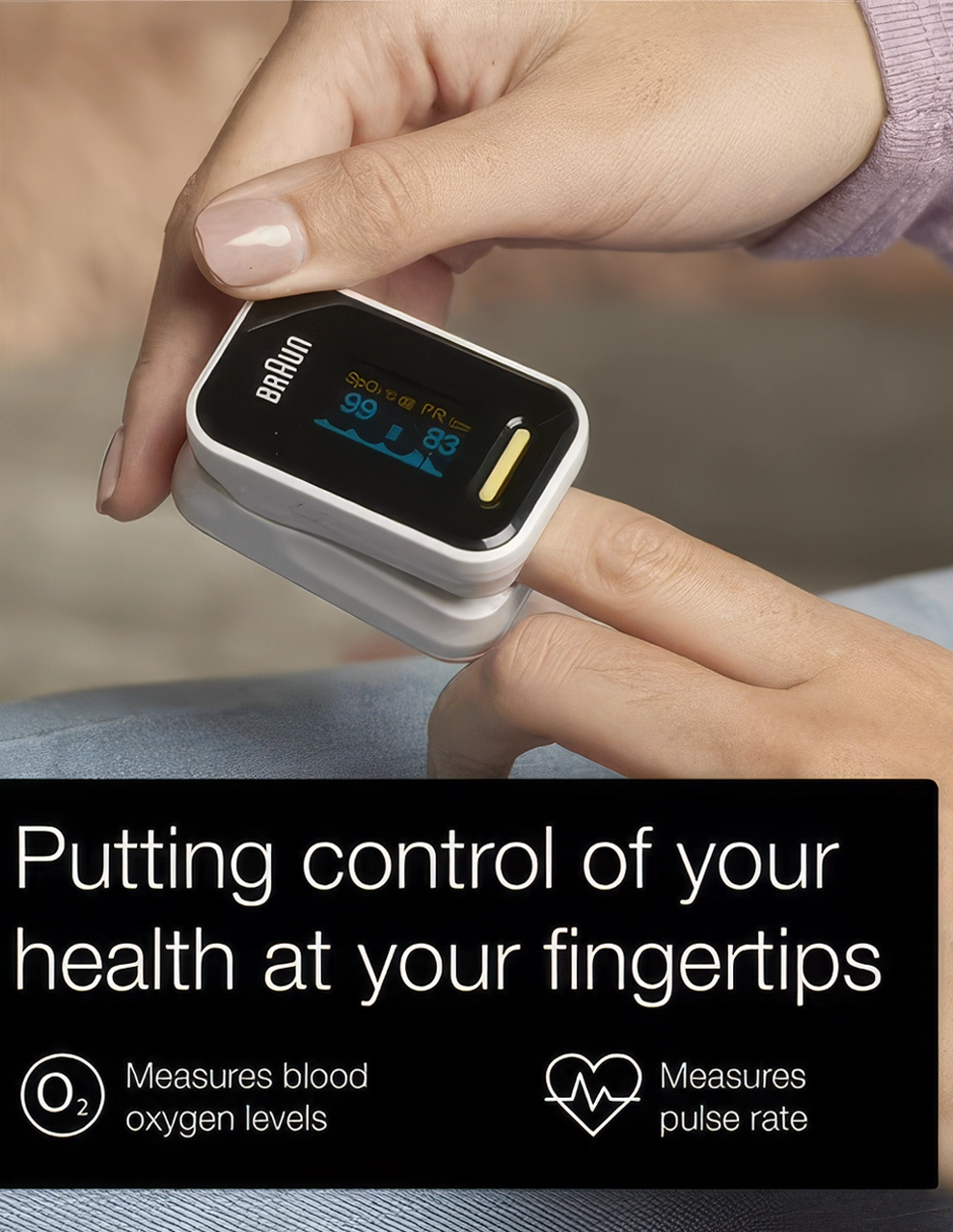 Braun pulse oximeter